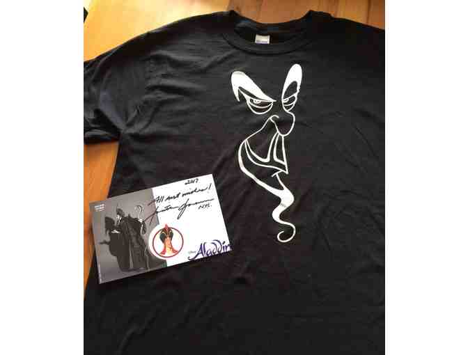 001. Autographed Broadway show poster - ALADDIN