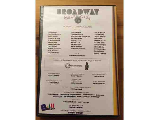002. BROADWAY BACKWARDS - DVD