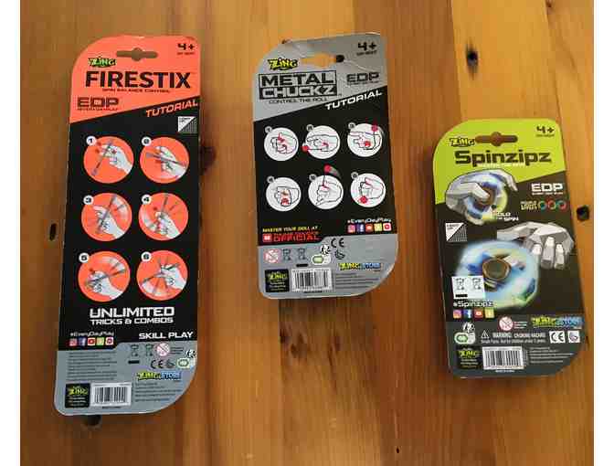003.  Three Skill Toys from ZING