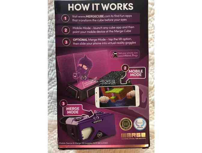 003.  Magic Merge Cube - a hologram in your hands