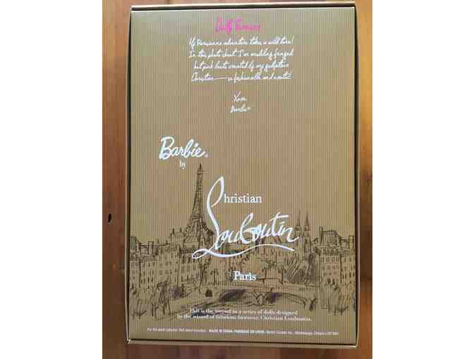 005. Barbie Collectible - wearing Christian Louboutin High Top boots.