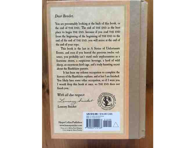 006. 'A Series of Unfortunate Events' - the complete 13 volume collection