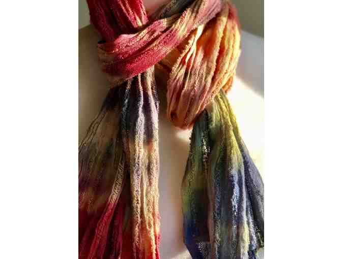 'SHIBORI' COTTON SCARVES