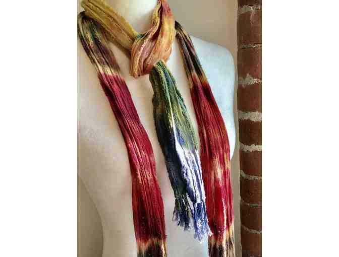 'SHIBORI' COTTON SCARVES