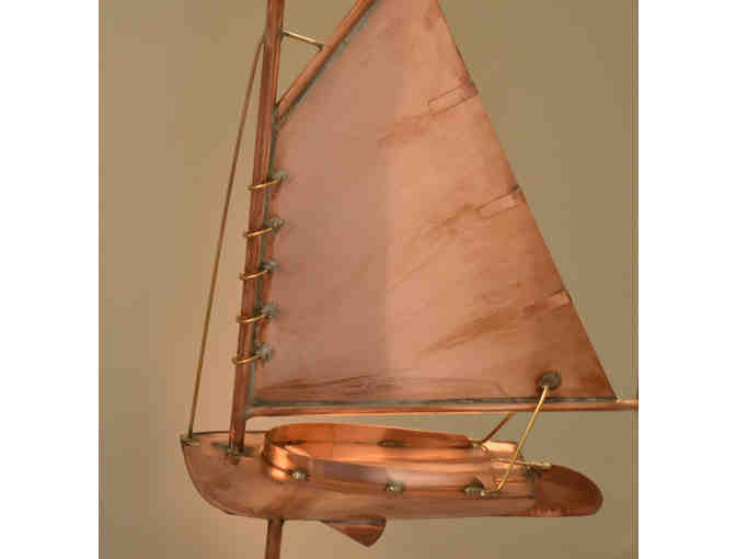 CATBOAT WEATHERVANE