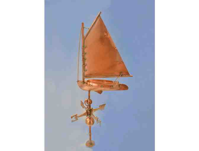 CATBOAT WEATHERVANE