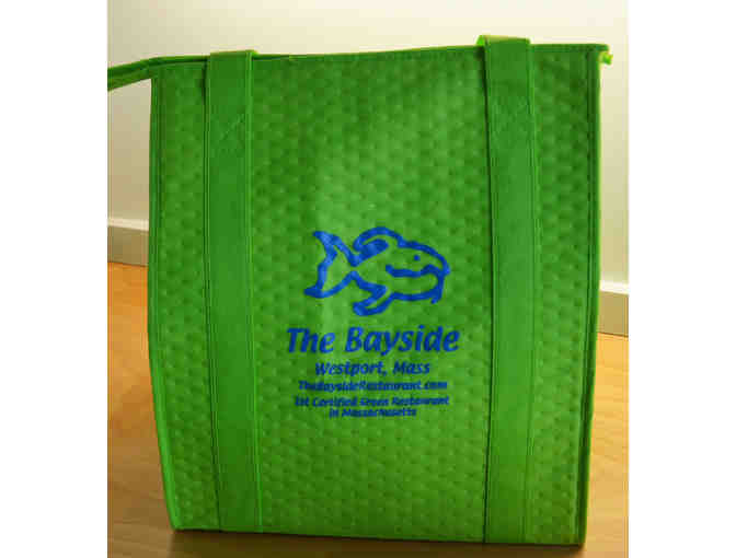 BAYSIDE RESTAURANT BEACHING IT AND DINNER