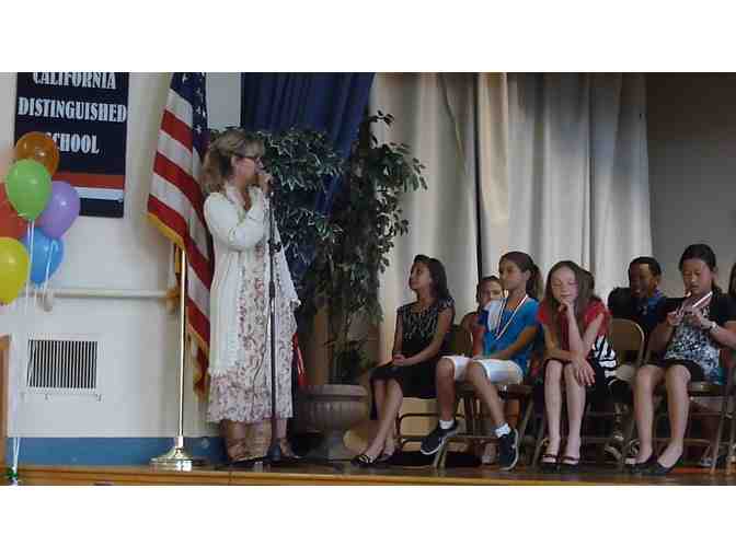 Front Row Seats for 4th Grade Promotion