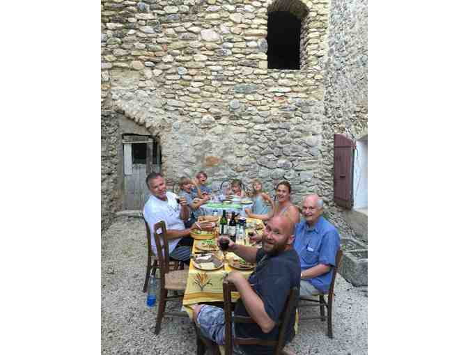 One week in Veaux, located in Provence in the South of France