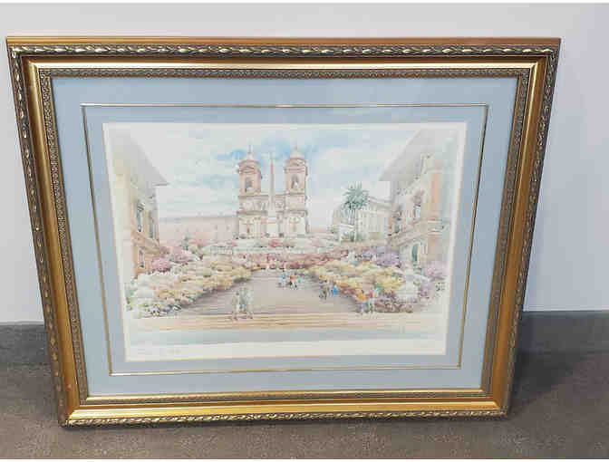 Framed Serigraph by Fernando Neri (F. Neri)