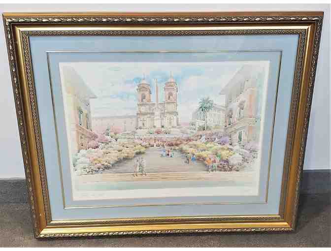 Framed Serigraph by Fernando Neri (F. Neri)