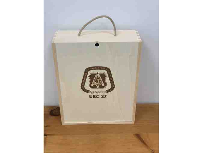 Special Holiday Liquor Box from Carpenters & Allied Workers Local 27