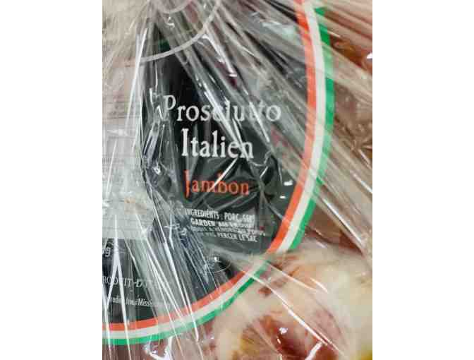 Prosciutto and Wine Basket