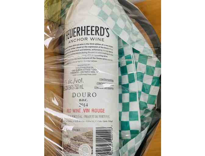 Prosciutto and Wine Basket