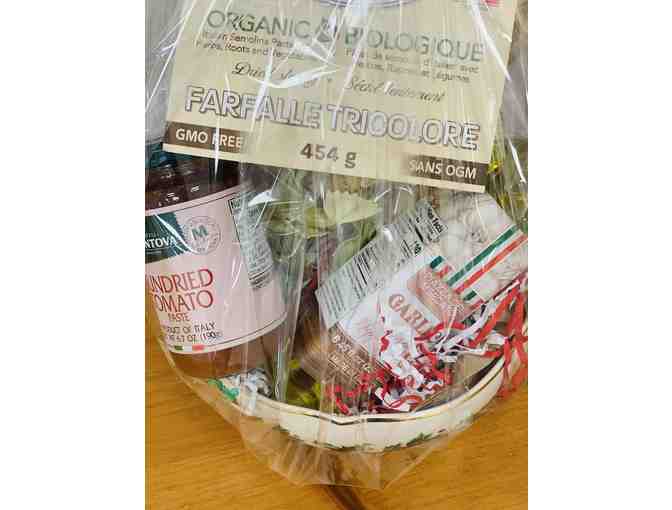 Italian Pasta Products and Festive Bowl