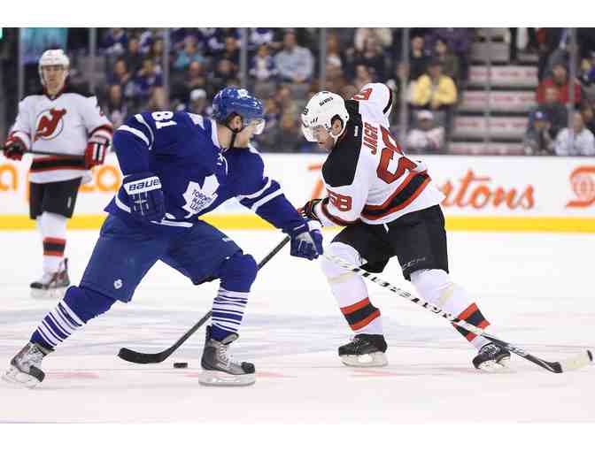 Four (4) Gold Tickets to Toronto Maple Leafs vs. New Jersey Devils Game on Jan. 17, 2022