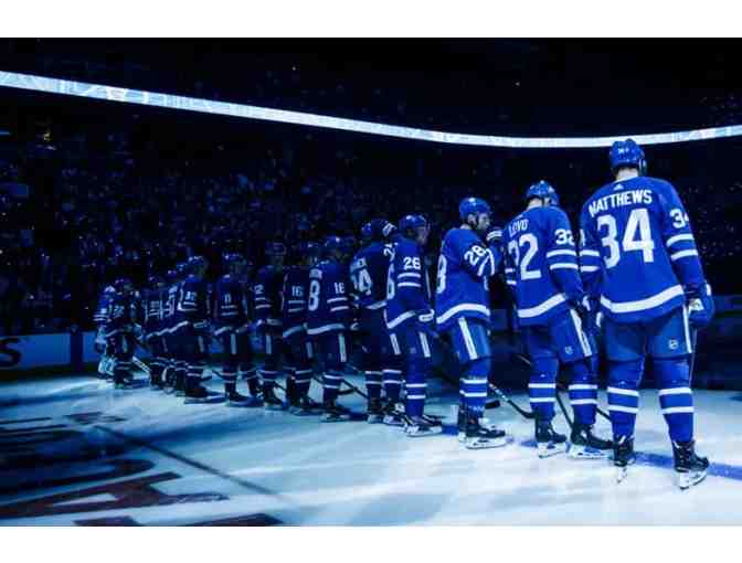 Four (4) Gold Tickets to Toronto Maple Leafs vs. New Jersey Devils Game on Jan. 17, 2022
