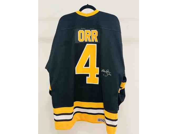Bobby Orr Autographed Boston Bruins Vintage Hockey Jersey