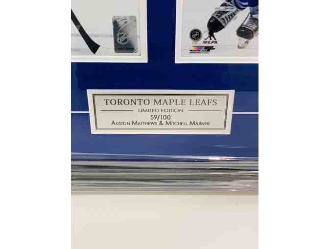 Auston Matthews & Mitch Marner Toronto Maple Leafs Dual Framed Licensed Photos