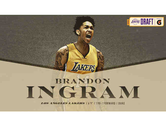 LA Lakers Brandon Ingram Signed Basketball (with Certificate of Authenticity)