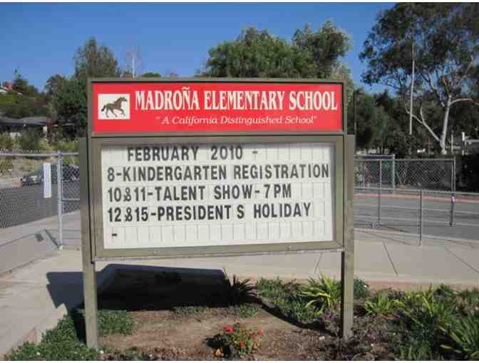 Madrona Marquee: Happy Birthday Greeting - March 2019