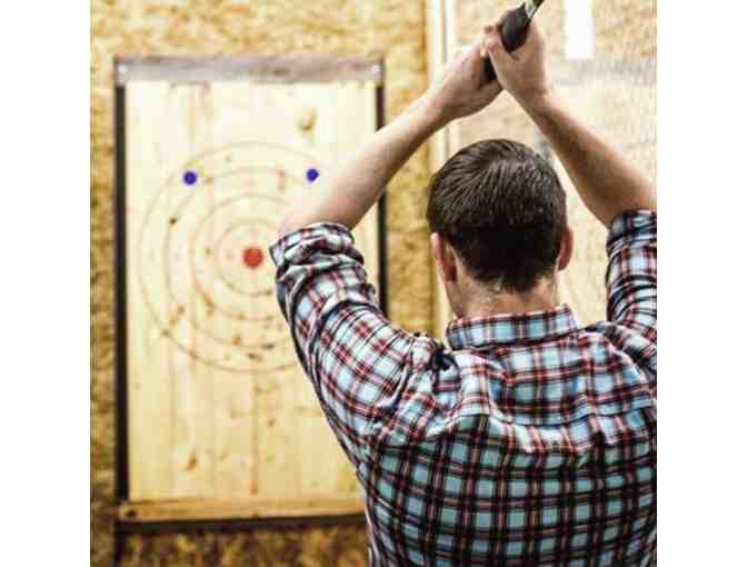 Night of Axe Throwing and Pizza