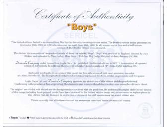 'Boys' The Beatles Sat Morning Cartoon Series