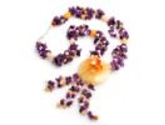 Attractive Brand New Necklace With Precious Stones -