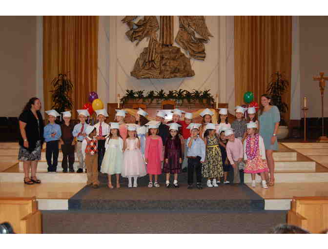 KINDER GRADUATION 2nd ROW PEW