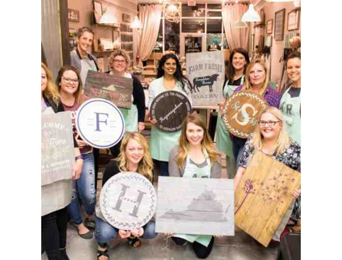 'AR WORKSHOP' TORRANCE FOR TWO AND 1 CUSTOM 18' LAZY SUSAN 'BLESS THIS FOOD BEFORE US'