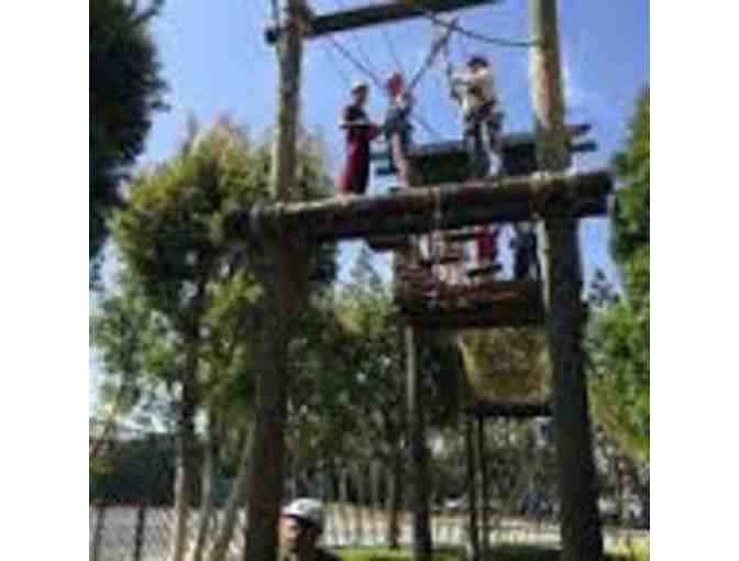 2 ADMISSIONS TO ADVENTUREPLEX ROCK WALL AND ROPES COURSE