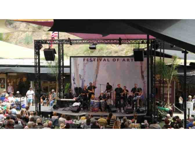 TEN PASSES TO FESTIVAL OF ARTS OF LAGUNA BEACH