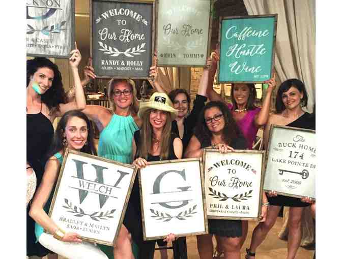 'AR WORKSHOP' TORRANCE FOR TWO AND 1 CUSTOM 18' LAZY SUSAN 'BLESS THIS FOOD BEFORE US'