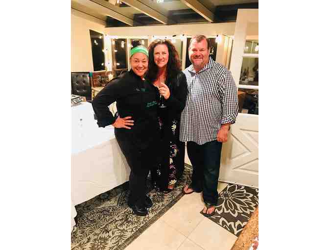 CATERED 'AL FRESCO STYLE' WINE PAIRING DINNER PARTY (1 OF 10 COUP,ES)