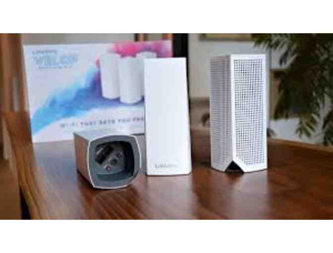 LINKSYS WHOLE HOME WIFI SYSTEM- OVER 6,000 FT OF COVERAGE! TRI-BAND SERIES