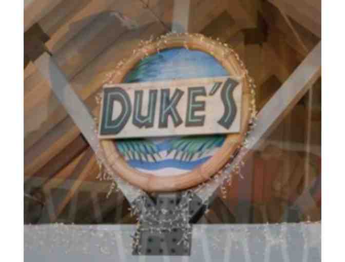 DUKE'S MALIBU $100 GIFT CERTIFICATE
