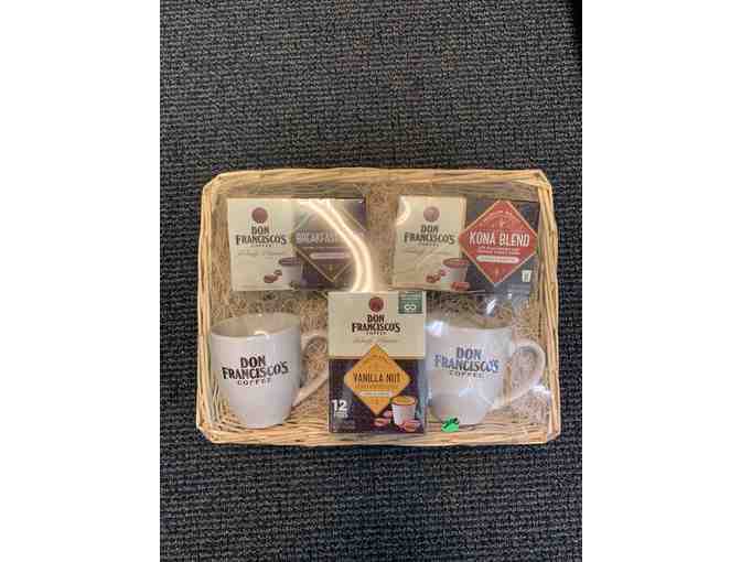 DON FRANCISCO K-CUP COFFEE & CERAMIC MUGS