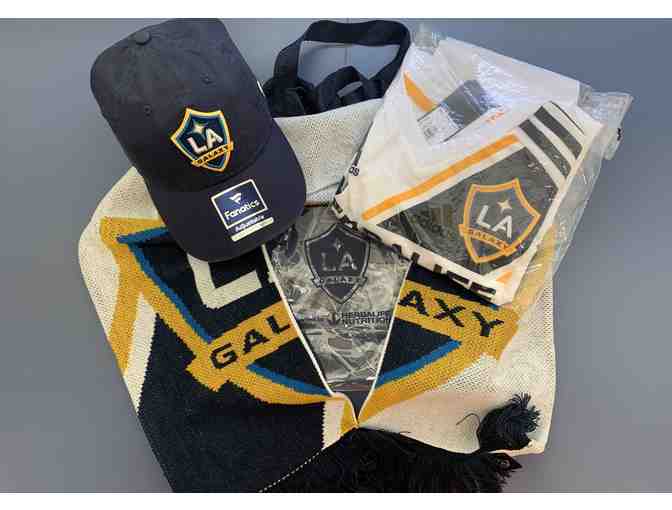 LA GALAXY PLATINUM PACKAGE FOR FOUR, TICKETS, PARKING, JERSEY & MEMORABILIA