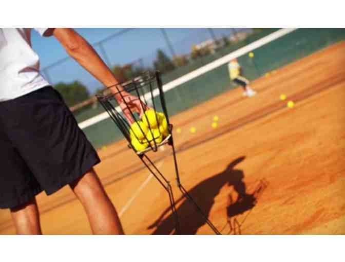 TENNIS LESSON WITH CHRISTIAN LEGRAND