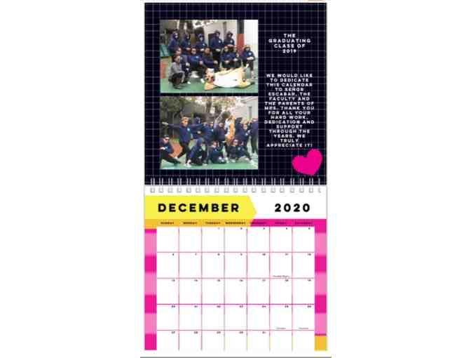 Clase Marti Photo Inspired Calendar