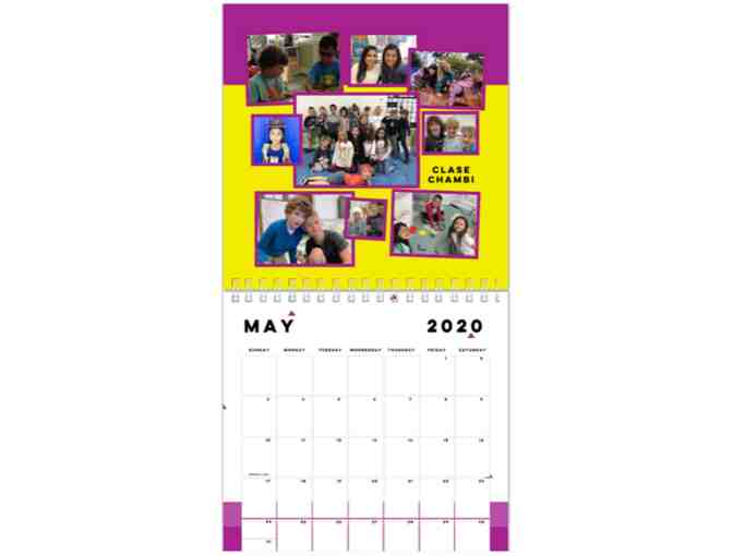 Clase Marti Photo Inspired Calendar