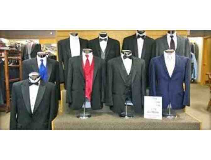 Tuxedo Rental at Ed Beshara