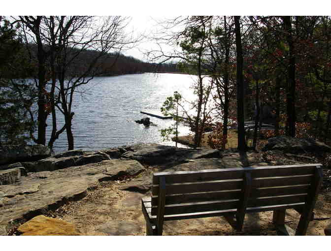 Glass Cabin Rental at Camp Loughridge