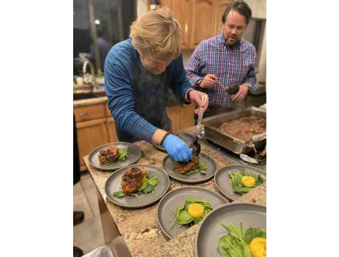 Private Gourmet Dinner for 10 with Father Stuart, Chefs Fusco, and Wegner