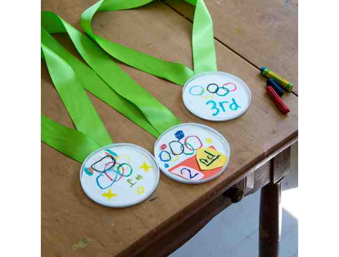 Sports & Games Clinic Lead by Mason-Rice 4th Graders for Students in Grades K-2!