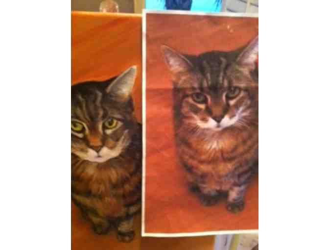 Custom Hand-Painted Pet Portrait