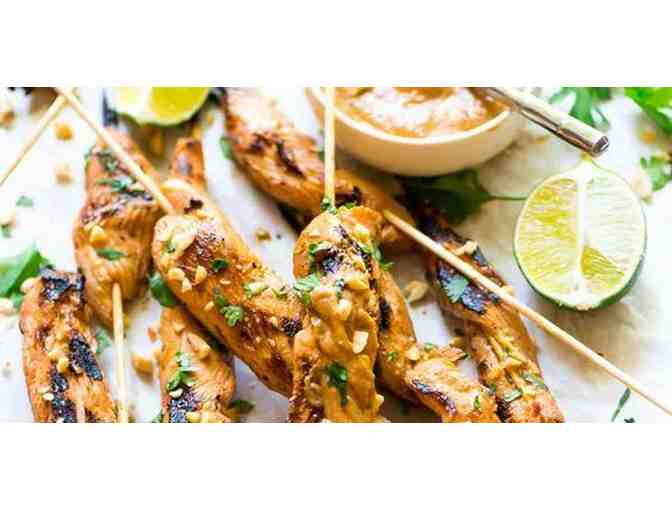 Thai Cooking Class with the Parkers and the Sonauta-Lefflers!