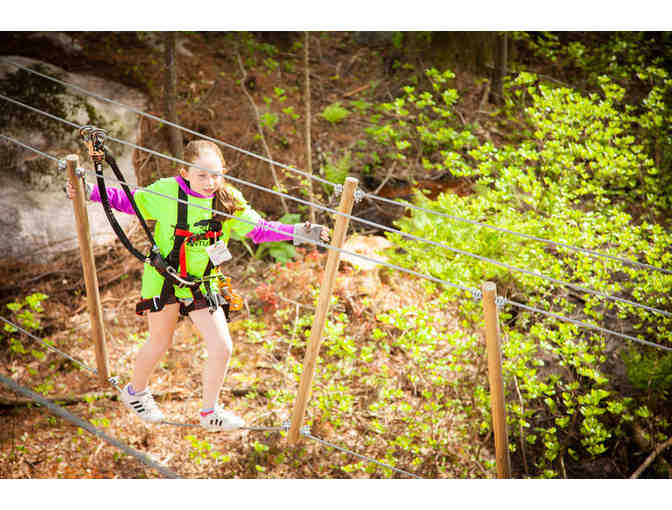 TreeTop Adventures Zip-Line and Climbing Park in Canton - 2 Tickets
