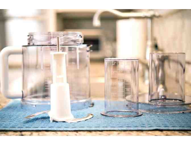 Braun 12 Cup Food Processor Ultra Quiet Powerful Motor, 7 Attachments & Juicer