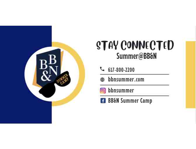 BB&N Summer Camp - 1 Week of Summer Camp